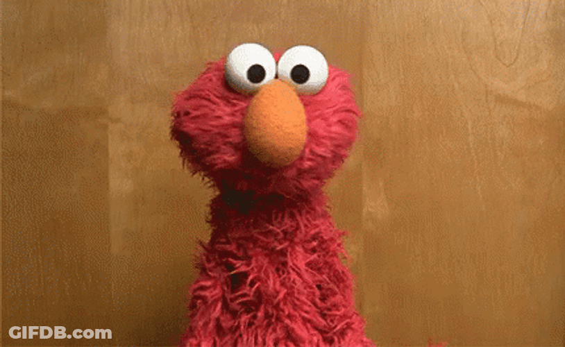 Elmo Saying I'm An Idiot GIF