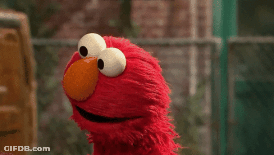 Elmo Saying Really GIF