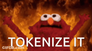 Elmo Says Tokenize It With Fire Background GIF