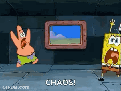 Elmo Surrounded By Flames Chaos GIF