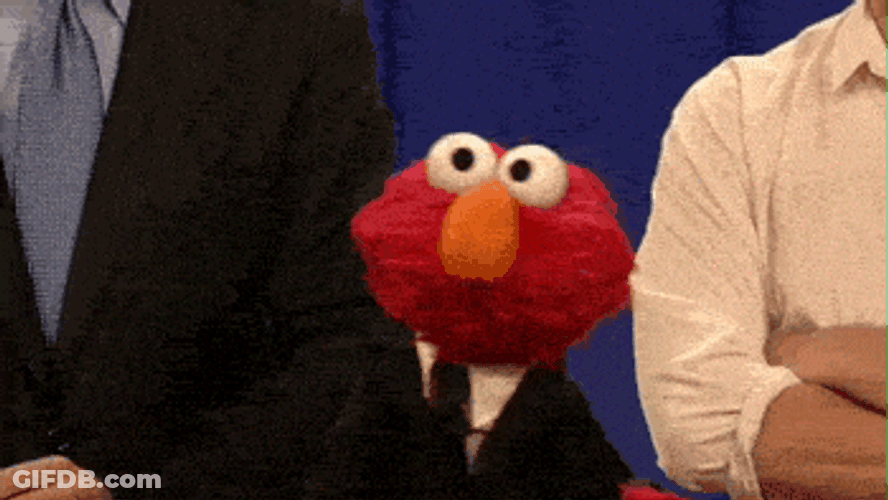 Elmo Toilet Head Sway The Muppets GIF