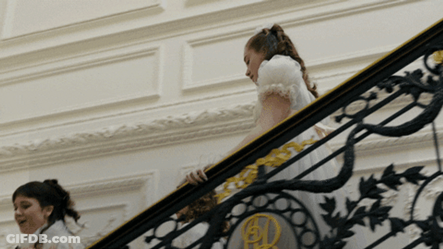 Eloise Bridgerton Rants About Wearing Dress GIF