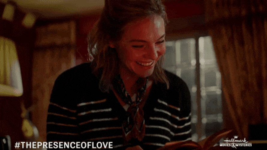 Eloise Mumford Reading Book GIF