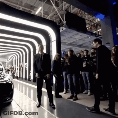 Elon Musk Dancing Red Carpet Event GIF