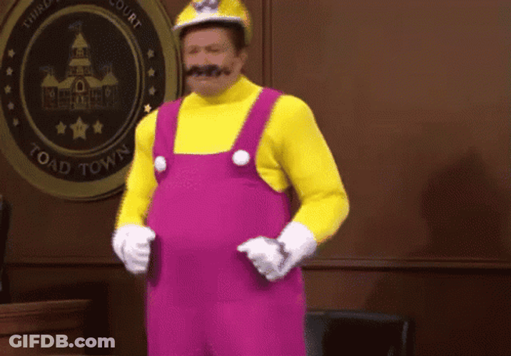 Elon Musk Dancing Wario SNL GIF