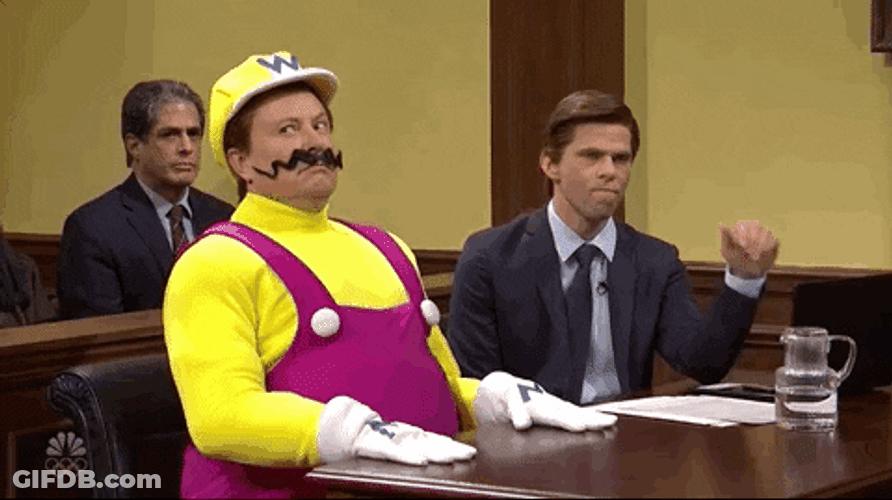 Elon Musk Dressed As Wario GIF