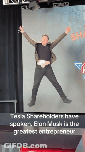 Elon Musk Greatest Entrepreneur GIF