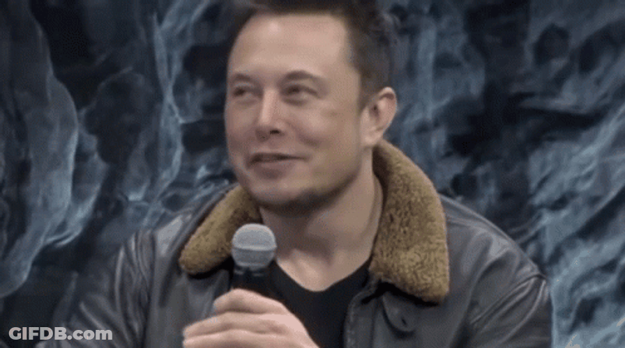 Elon Musk Wacky Face Too Much GIF