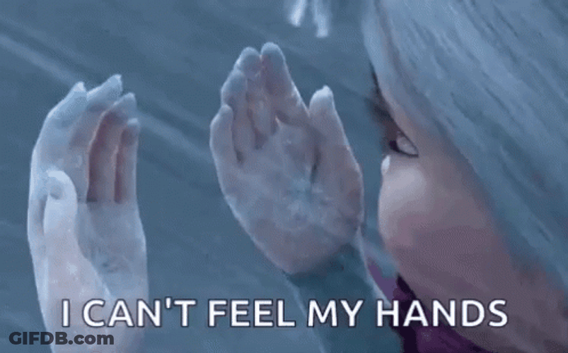Elsa Freeze Hands GIF