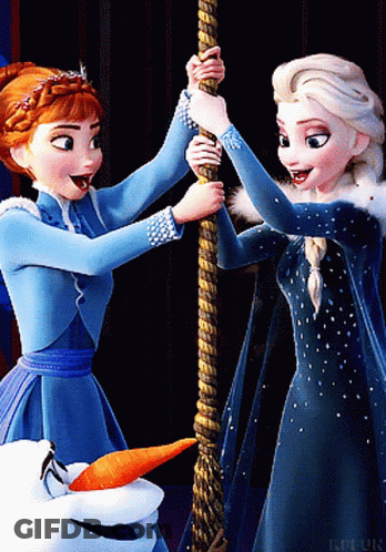 Elsa Hypnotic Face Close Up GIF