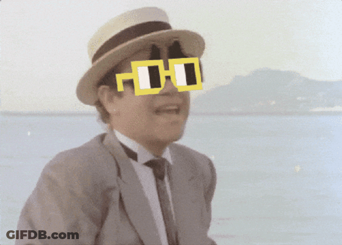 Elton John Wearing Different Eyeglasses GIF