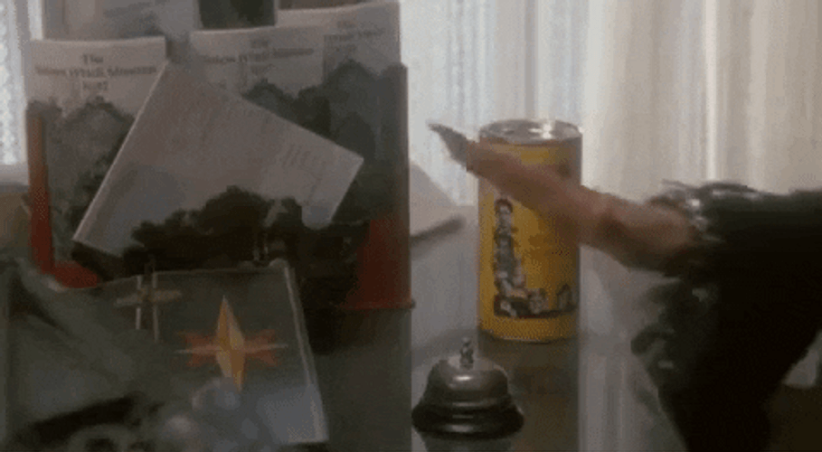 Elvira Mistress Of The Dark Banging Bell GIF