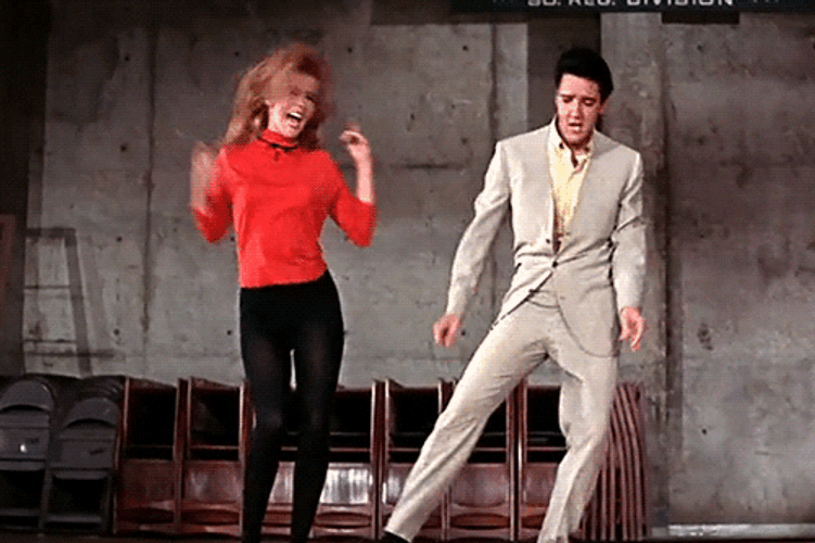 Elvis Presley Ann Margaret Dancing GIF