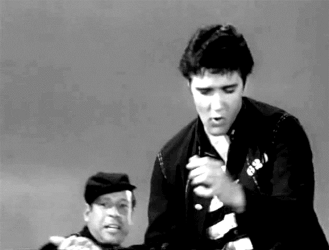 Elvis Presley Black And White Dance GIF