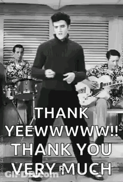 Elvis Presley Dancing In Front Of Band Playing Drums And Guitars GIF