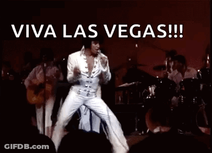 Elvis Presley Dancing With Microphone GIF