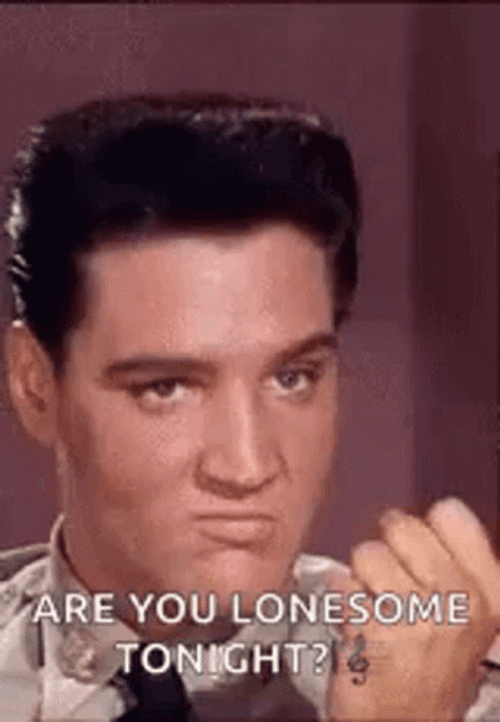 Elvis Presley Flirty Look GIF
