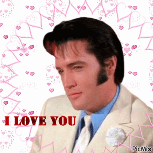 Elvis Presley Love Greeting GIF