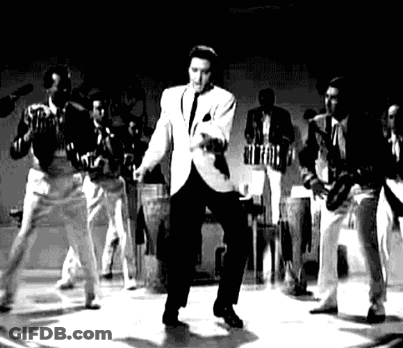 Elvis Presley Rock And Roll GIF