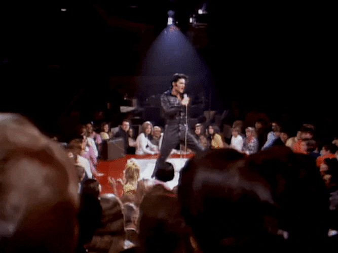 Elvis Presley Rock And Roll GIF