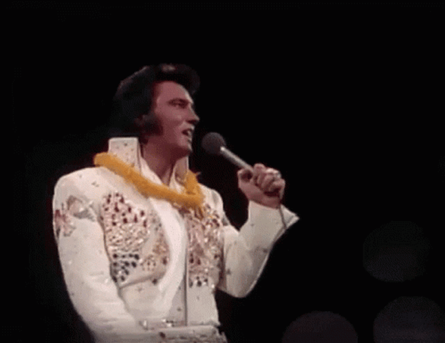 Elvis Presley Thank You Very Much American Singer GIF