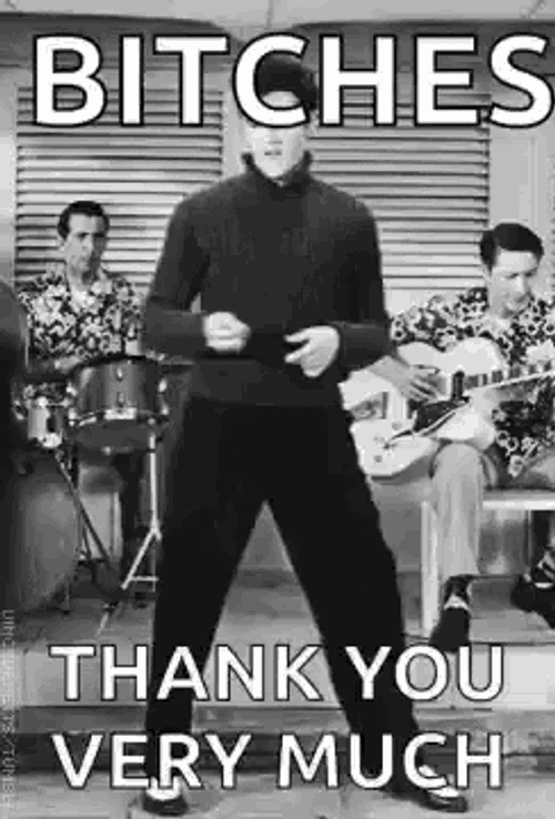 Elvis Presley Thank You Very Much GIF