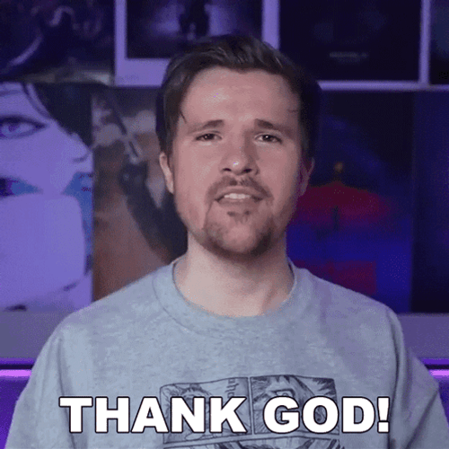 Elvis The Alien Thank Goodness GIF