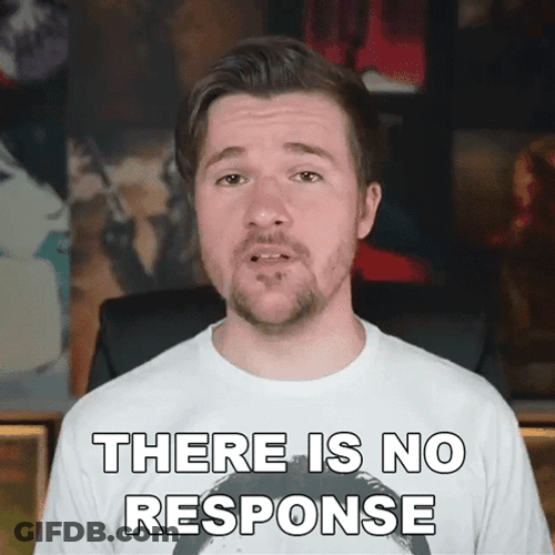 Elvis There Is No Response Feedback GIF