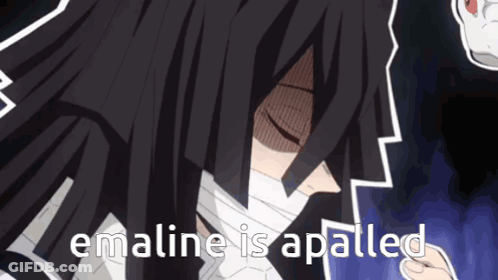 Emaline Is Apalled Covering Face GIF