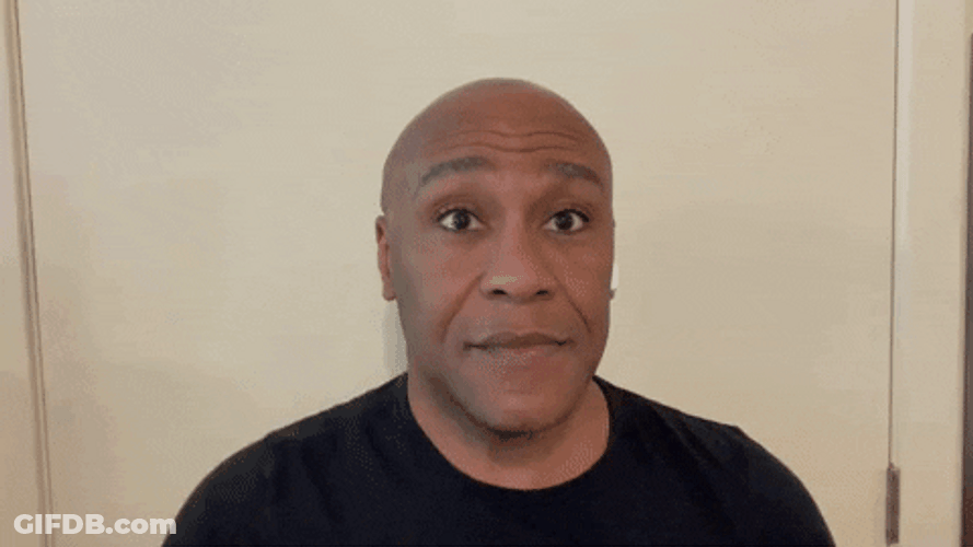 Embarrassed Bald Man Me GIF