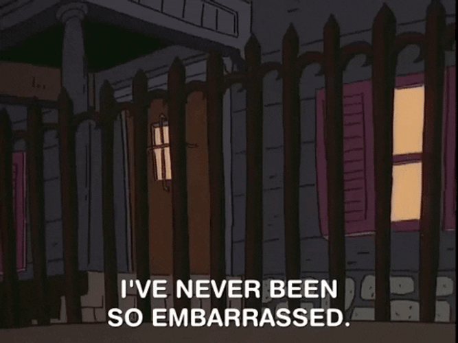 Embarrassed Monster House Eating GIF