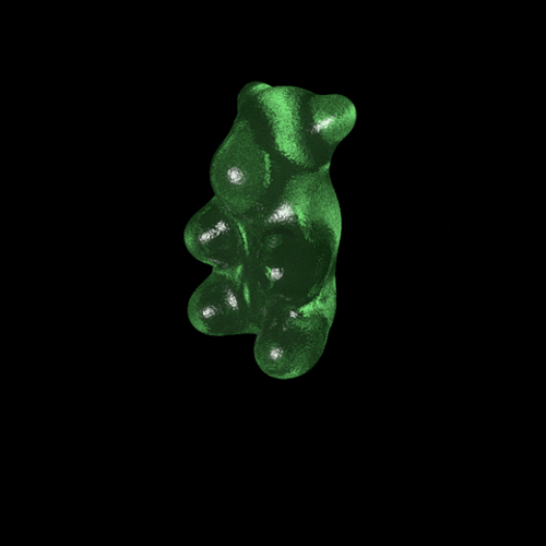 Emerald Green Gummy GIF