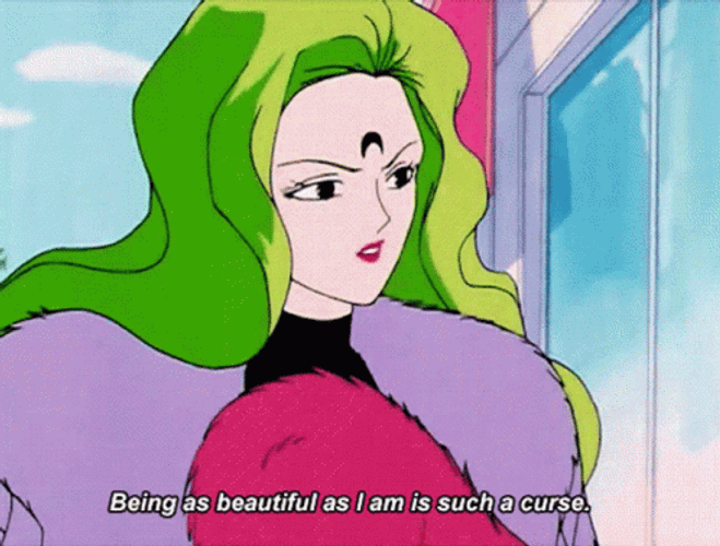 Emerald Green Hair GIF