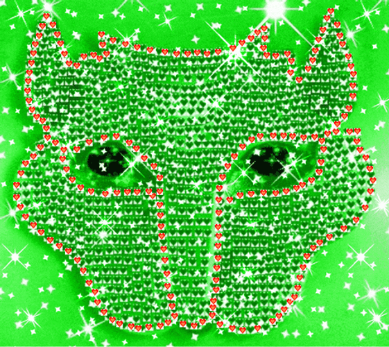 Emerald Green Lights GIF