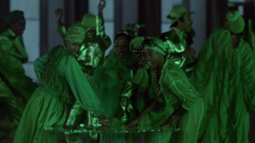 Emerald Green Party GIF
