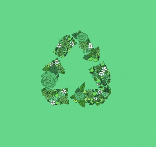 Emerald Green Recycle GIF
