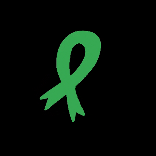 Emerald Green Ribbon GIF