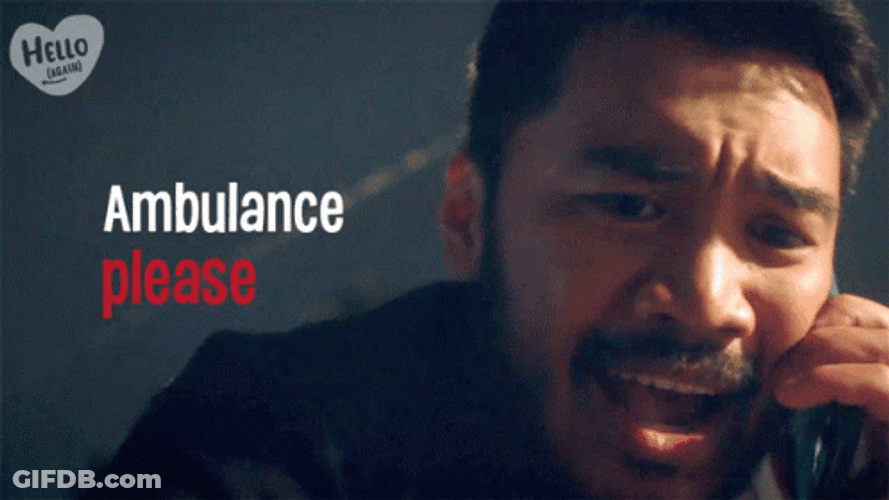 Emergency Calling Wambulance Please GIF