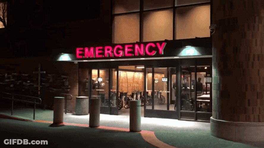 Emergency Section At Hospital GIF