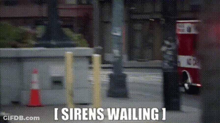 Emergency Siren Wailing GIF