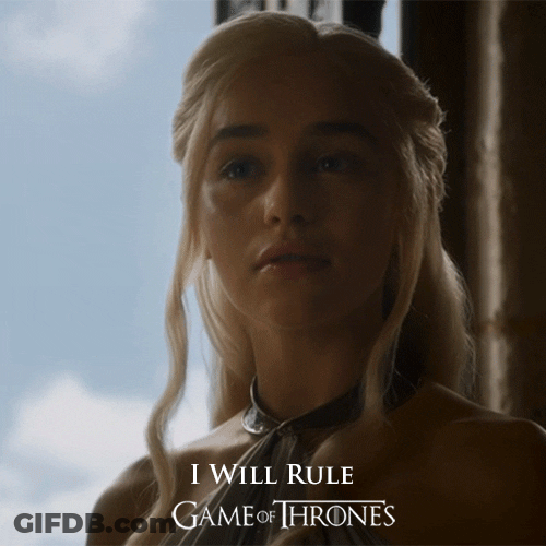 Emilia Clark As Daenerys Targaryen Game Of Thrones GIF