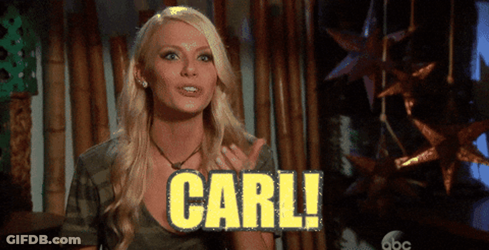 Emily Bachelor In Paradise Says Carl GIF
