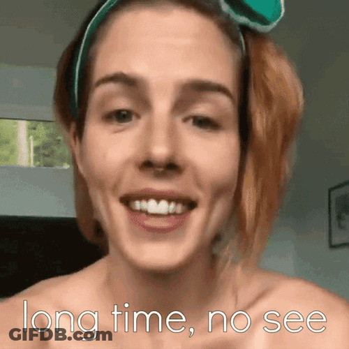 Emily Bett Rickards Long Time No See GIF