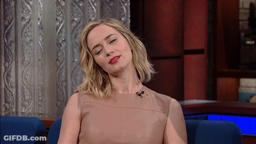 Emily Blunt Peace GIF