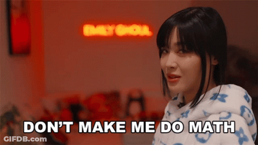 Emily Ghoul Don't Do Math GIF