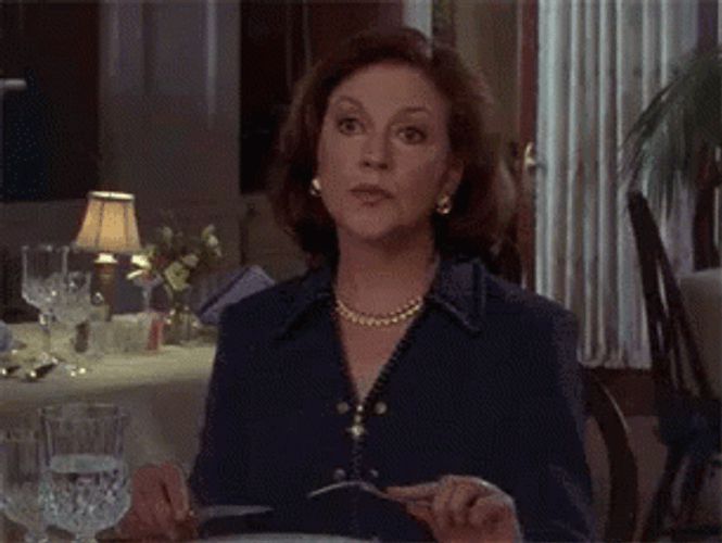 Emily Gilmore Unamused GIF