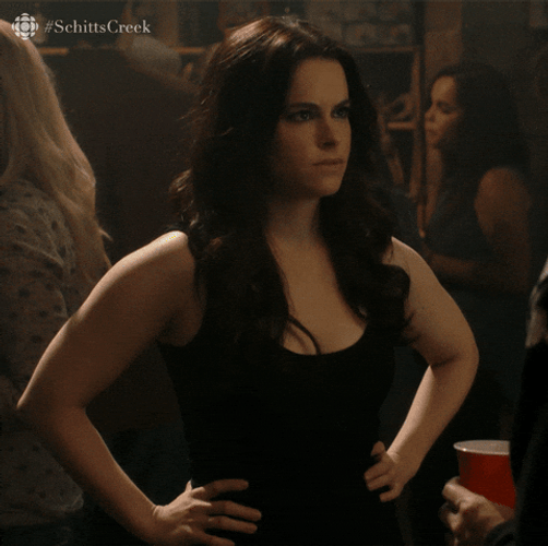 Emily Hampshire Do What I Want I'm Independent GIF