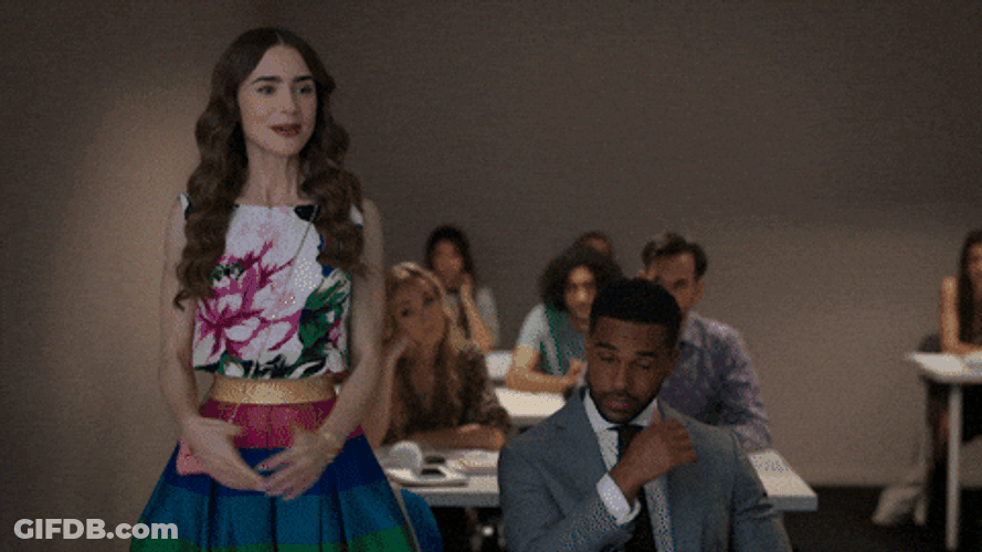 Emily In Paris Learned French GIF