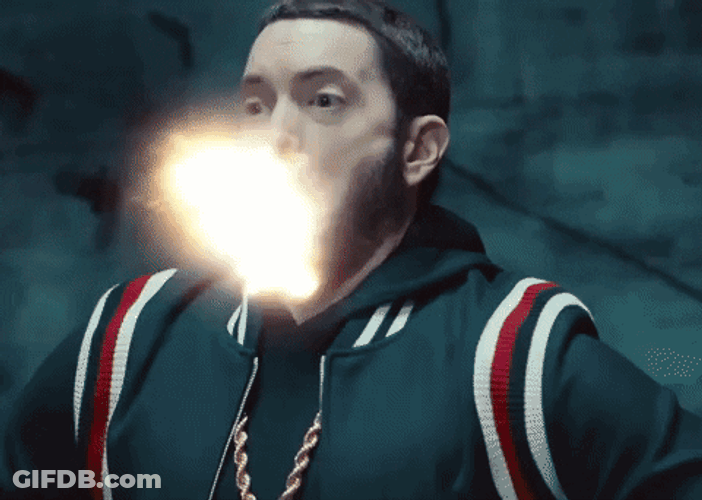 Eminem Fire Breather GIF
