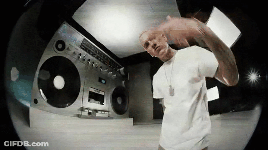 Eminem Hand To Beat GIF